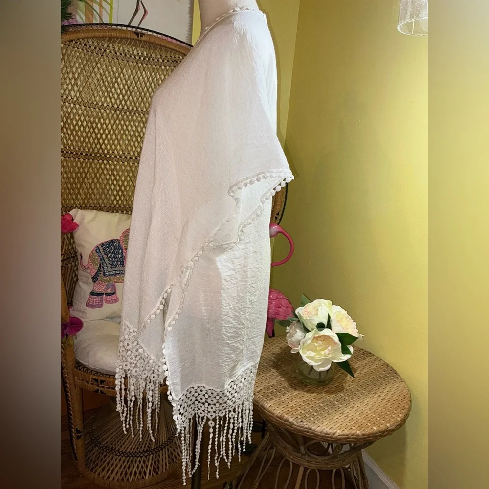 Vintage Lace Kimono One Size - Picture 7 of 14